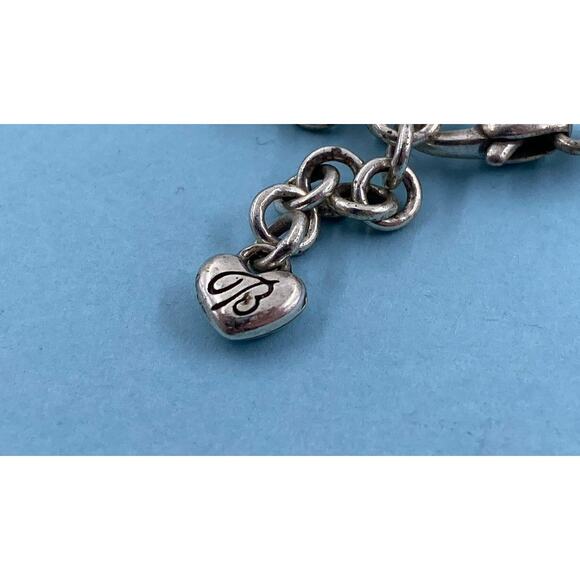 Brighton Moon Fashion Necklace Silver Tone 16-18in - Picture 4 of 5